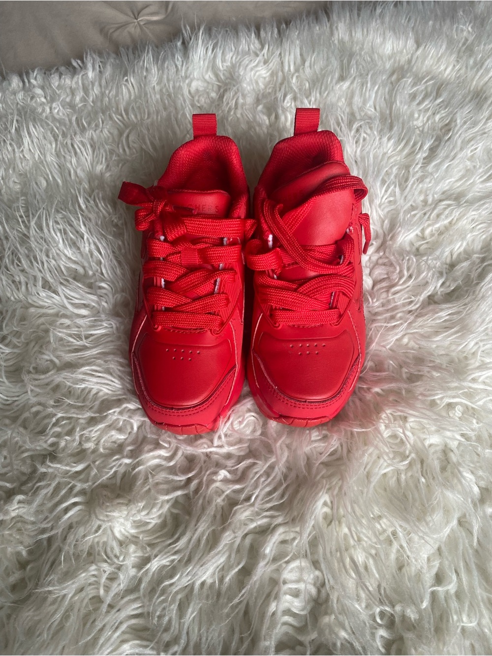 Kids Red Athletic Sneakers - Skechers